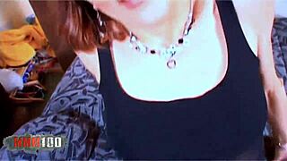 A skinny Arab MILF gets some wild anal sex in this video