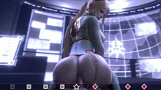 3D animated game of Overwatch with an erotic twist