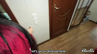 Sharing hot Christmas intimacy with my stepmother