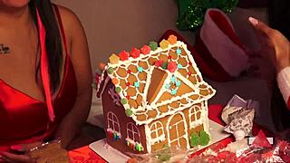Christmas baking with my girlfriend and her friends