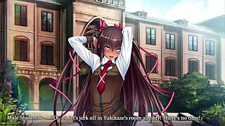 Taimanin Yukaze 2 animation part 4 - a rather unusual adult cartoon