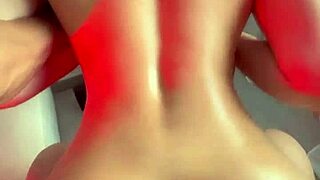 Shaved pussy gets pounded by big dick in close up