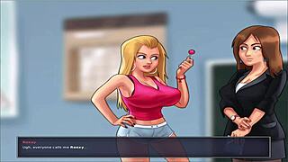 Commented gameplay of Summer time saga unc part 17