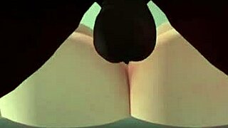 Interracial sex leads to pregnancy in hardcore 3D hentai