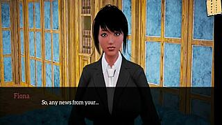3D adult cartoon with family fun