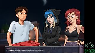 Summer saga episode 83: Eve on motorcycle