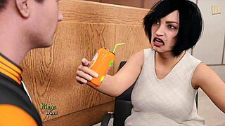 3D animated erotic game featuring a big assed chick