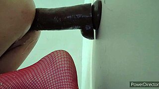 Joslynn decheeks takes multiple big dildos up her ass