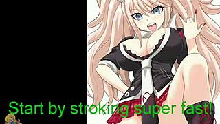 Hentai featuring Junko Enoshima from the popular video game Danganronpa on Rule 34