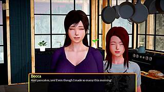 My new family 356: A walkthrough of the erotic cartoon game