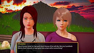 My new family 356: A walkthrough of the erotic cartoon game