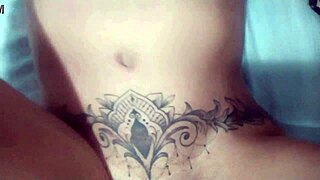 Beautiful amateur gets a rough and messy creampie