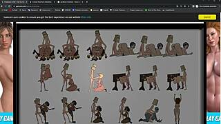 Hentai game with anime-like characters