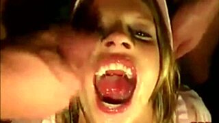 A big cock Bukkake gang bang with ass fucking and blowjobs
