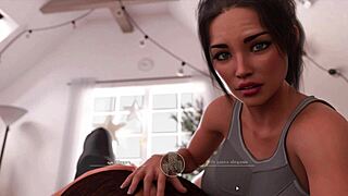 Big tits and hard cock in Santa County hentai
