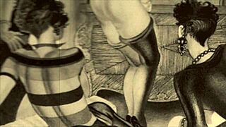 Hot erotic artwork from the good old days of anime
