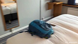 Stepmother and stepson have an accidental intimate experience in a hotel room