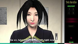 3D porn with twin succubus and big cock lovers