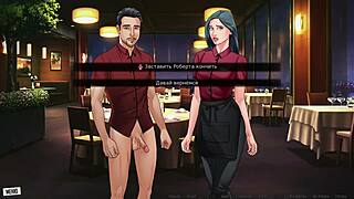 Red string part 11: erotic cartoon with horny babes and cumshots