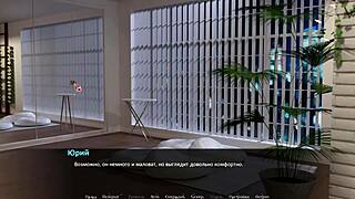 Bound and gagged: A 3D animated threesome adult game