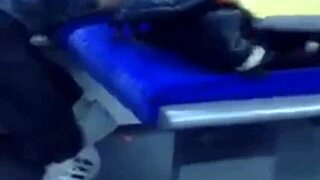 Gay subway and public transport scenes with morbid attractions