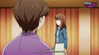 Animated hentai about the art of love and desire in a cartoon style