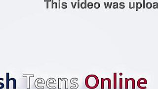 Young beauty gets a hot gift on Christmas – a cum inside her vagina