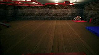 See how it feels like to work out with girls at the gym