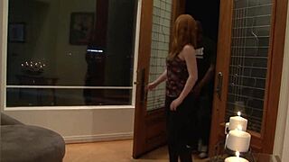 Amateur nympho gets passionate with big black cock
