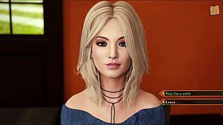 3D adult video of Busty 3D model in sexy outfit