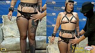 Bdsm MILF gets her ass hooked and bound for sex