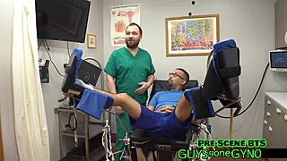Angel Ramiraz's slippery and moaning scene at the Cum Clinic extraction