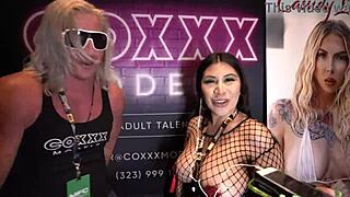 Tokyo Lynn's steamy interview at Miami Exxxotica 2022