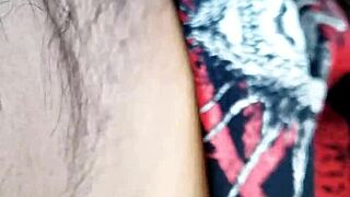 Amateur video of a woman getting fucked in the ass in a homemade video