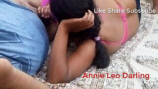 Big tits bouncing in homemade video with hot wife