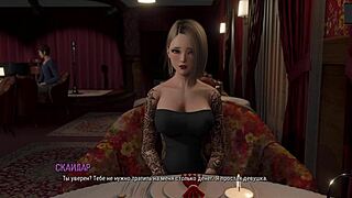 Beautiful boobs and a huge cock in a hot scene