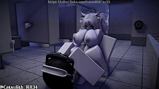 Roblox sex game with bathroom action