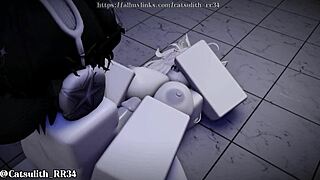 Roblox sex game with bathroom action