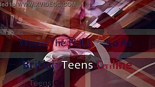 Redhead student gets a mouthful of cum while studying