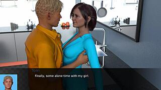 Small boobed redheads get their muff diving fix in group sex