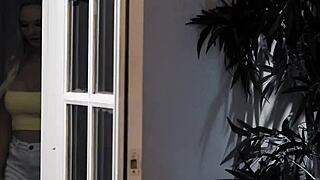 Stepson and stepdaughter have sex with their mother’s partner in a threesome adult film