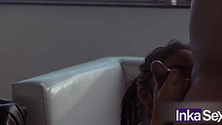 A innocent Venezuelan beauty gets cum inside her in a gang bang by her housemates