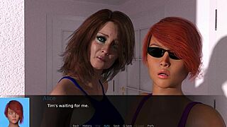 Small boobed redheads get their muff diving fix in group sex