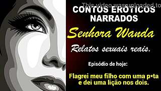Wanda, a mother and her accomplice narrate an erotic story of mother-son stranger