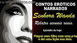Wanda, a mother and her accomplice narrate an erotic story of mother-son stranger