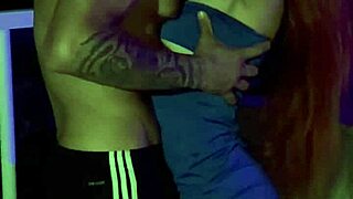 Beautiful amateur with curvaceous body in homemade video with big ass and interracial scene
