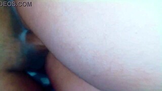 Close up and personal with an amateur housewife's big ass