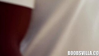 Sensual amateur gets covered in cum from big black cock