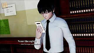 Walkthrough of the visual novel My real desire 73