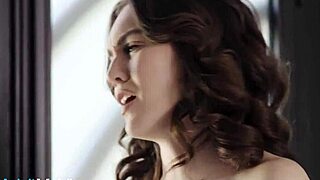 Petite brunette gets pounded in various intense positions